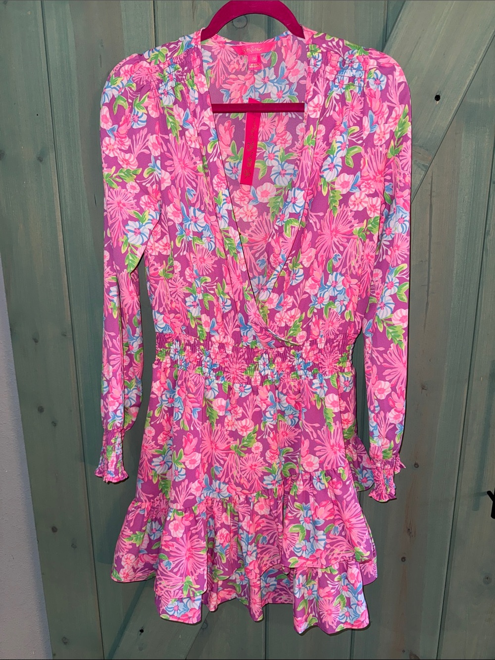Lilly Pulitzer size 10 Cristiana stretch dress moms the word nwt